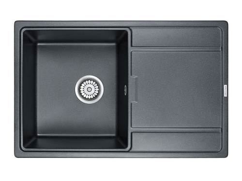 Кухонная мойка Paulmark FLUGEN 50-780 PM217850-BLM 80х50 цвет черный